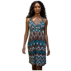 HIPPIE ROSE GEOMETRIC PRINT DRESS SZ.S EUC.